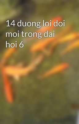 14 duong loi doi moi trong dai hoi 6