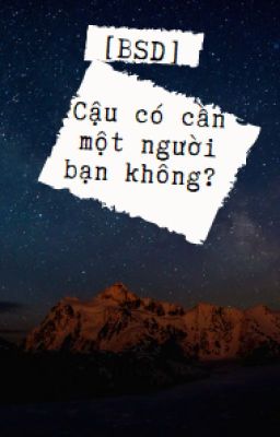 [BSD] Cậu сó сần một người bạn không ?