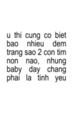 chưa phải là yêu