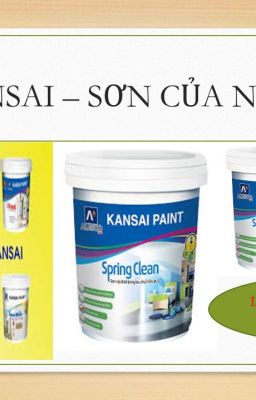 CỬA HÀNG BÁN SƠN KANSAI SƠN SỐ 1 LIÊN HỆ 0919 287 447