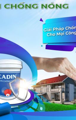 ĐẠI LÝ PHÂN PHỐI SƠN CHỐNG NÓNG CADIN CHO MÁI TÔN GIÁ TỐT