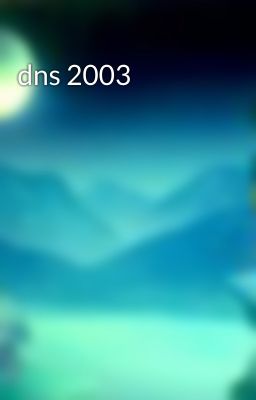 dns 2003