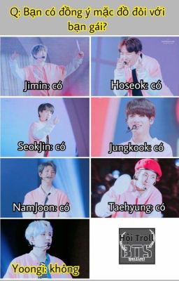 Đội quần cho BTS