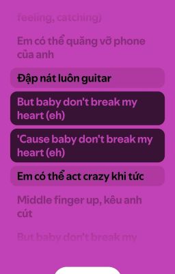 Don't Break My Heart
