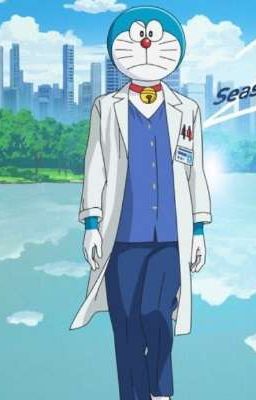 Doraemon bên trong bắt đầu dung hợp bản mẫu GOJO SATORU 