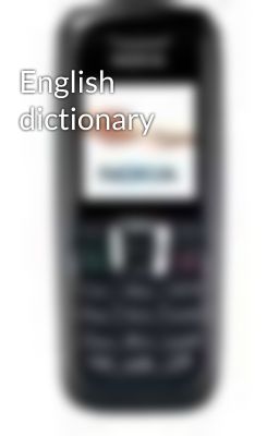 English dictionary