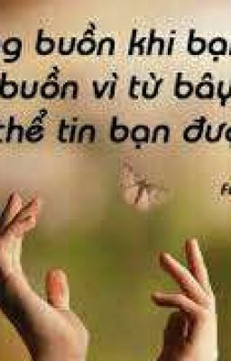 Hôm Nay Tôi Buồn