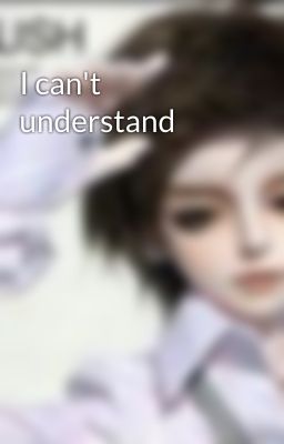 I can't understand