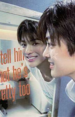 i just wanna kiss your cheeks.