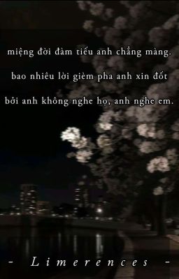 | JJK x Reader | Gửi Em, Người Tình Của Đêm Đen