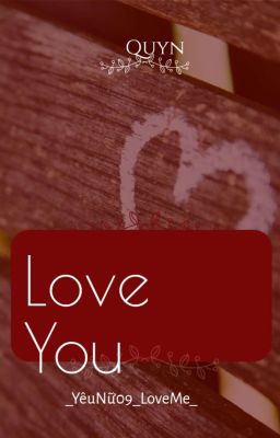 Love You P1 (BoyLove)