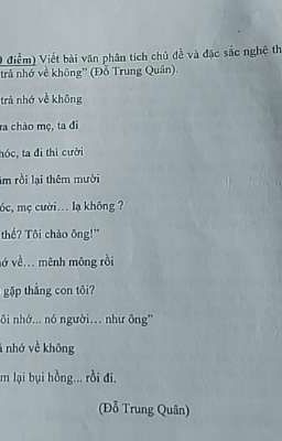 Mẹ trả nhớ về không