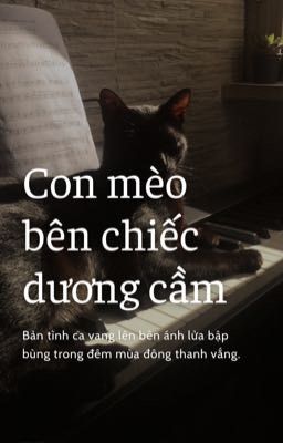 MEANIE | Con mèo bên chiếc dương cầm