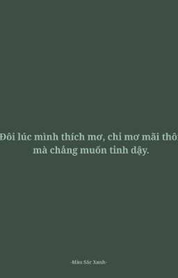 Một Giấc Mơ Thật Thơ [BHTT]