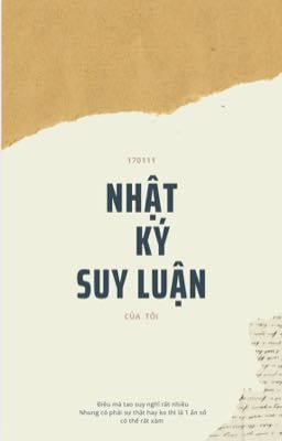 Nhật ký suy luận của tôi