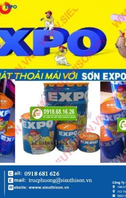 SƠN DẦU EXPO MÀU ĐỎ 210 GIÁ RẺ CHO ỐNG THÉP PCCC