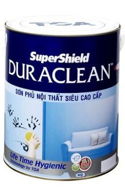 Sơn nước DuracleanLau chùi dễ dàng - An toàn sức khỏe