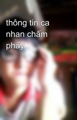 thông tin ca nhan chấm phẩy