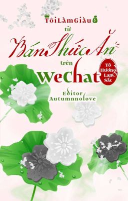 TÔI BÁN THỨC ĂN TRÊN WECHAT PHÁT TÀI [MỸ THỰC]