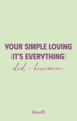 [Trans] KeunMoon - your simple loving (it's everything)