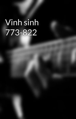 Vinh sinh 773-822